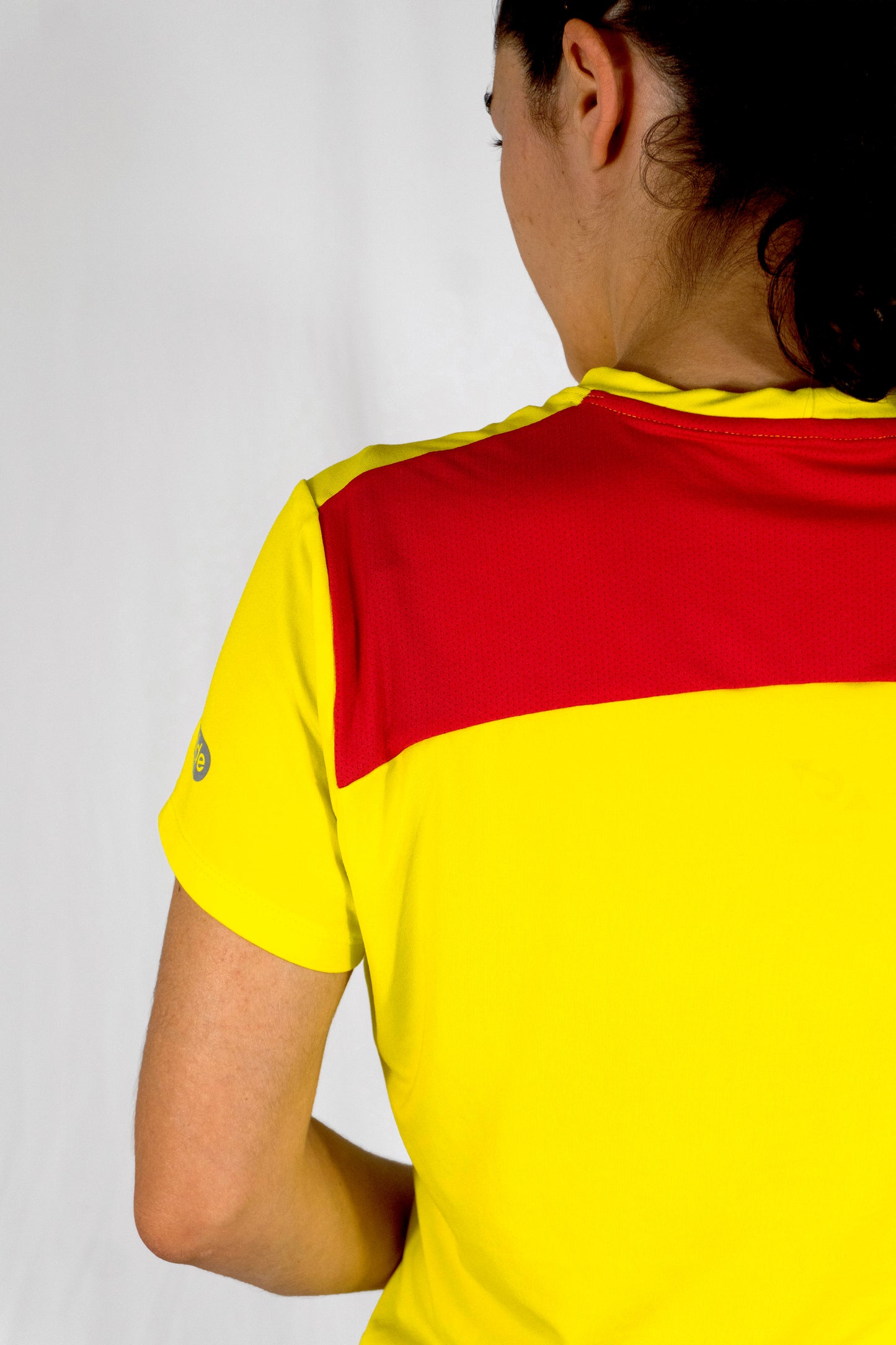 Yellow/pink padel shirt