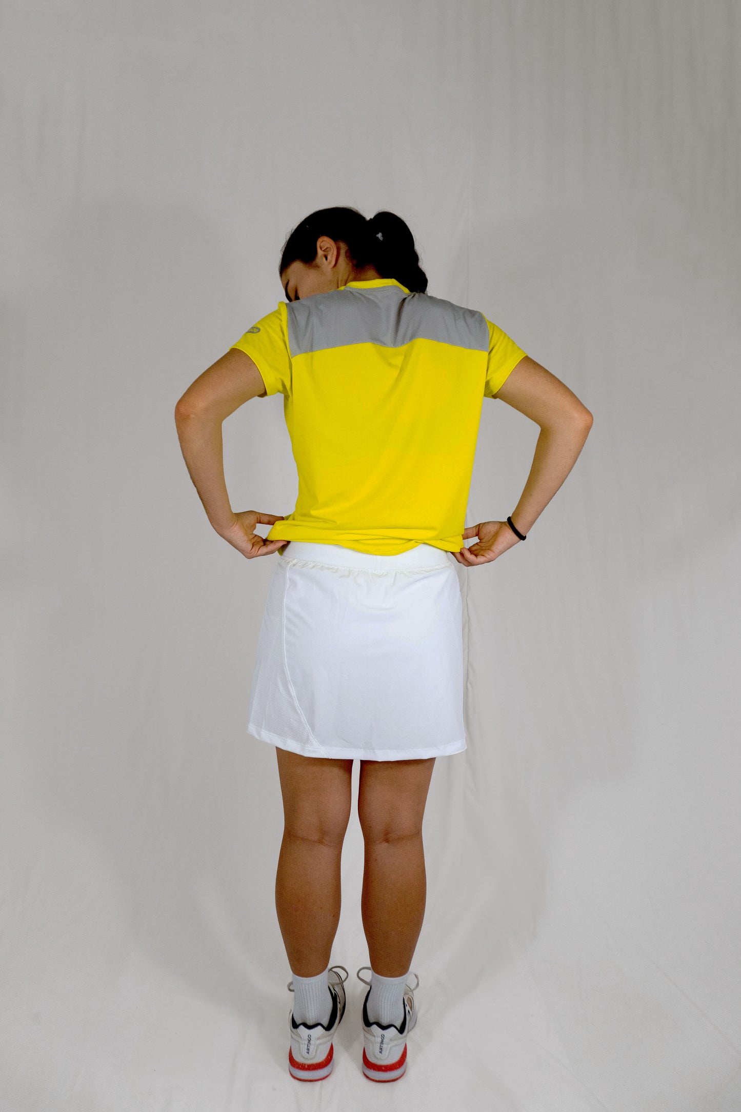 Yellow padel shirt