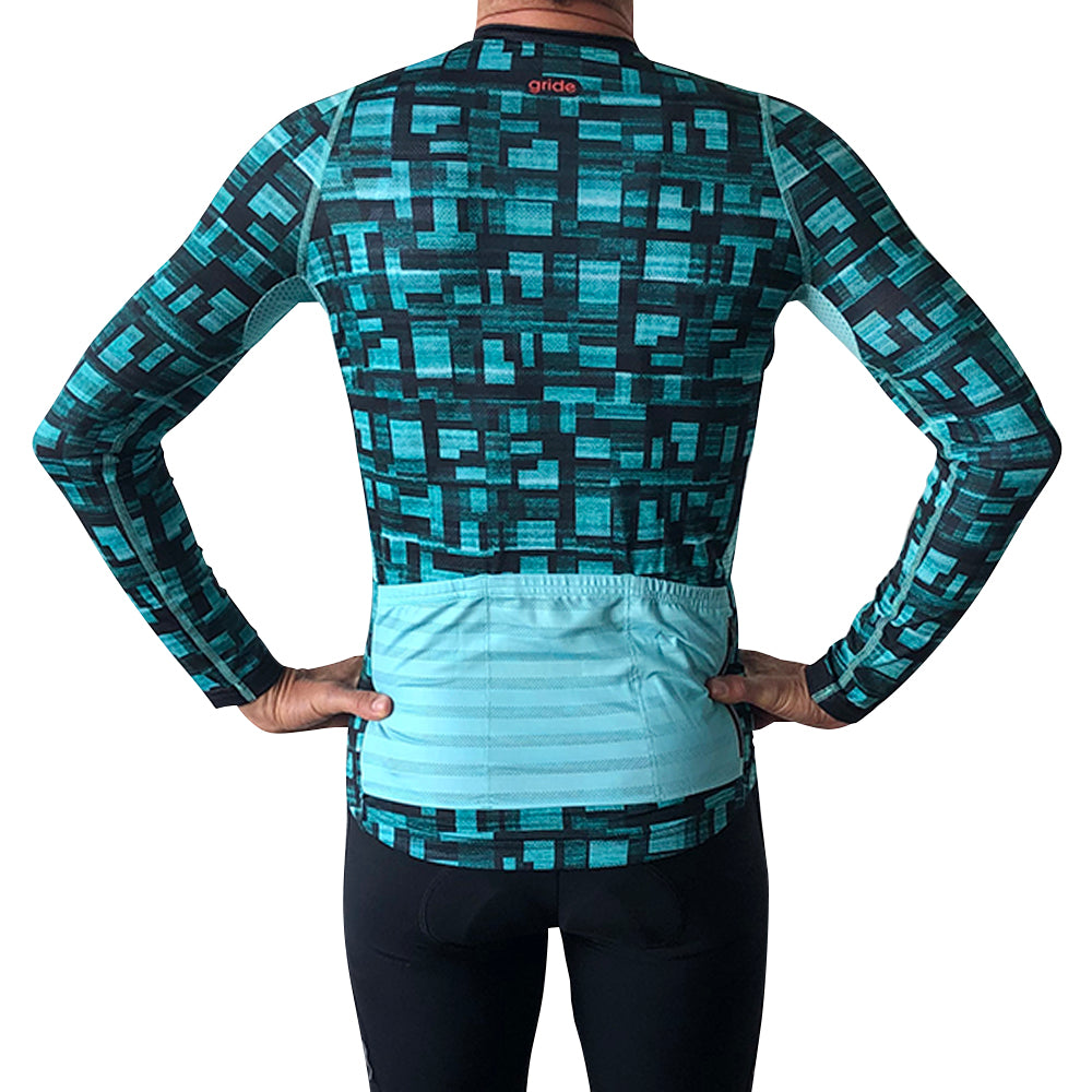 Turó Tetris Green Long Sleeve