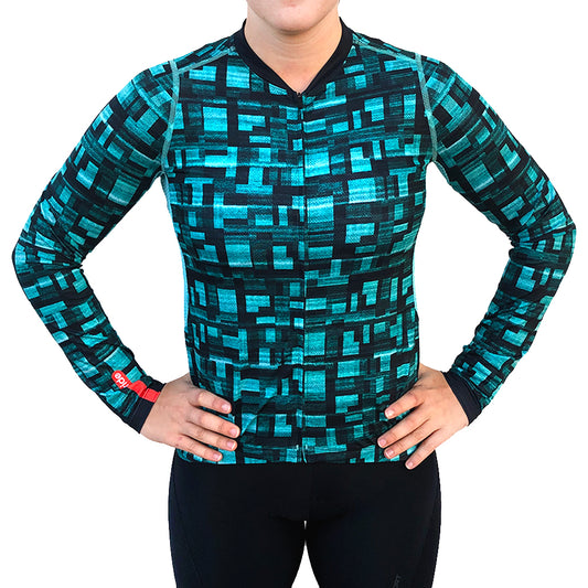 Turó Tetris Green Long Sleeve