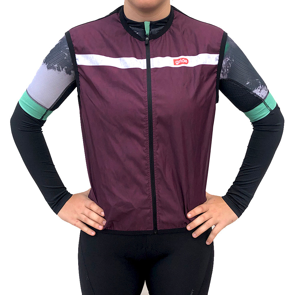 Chaleco Rompevientos Vino