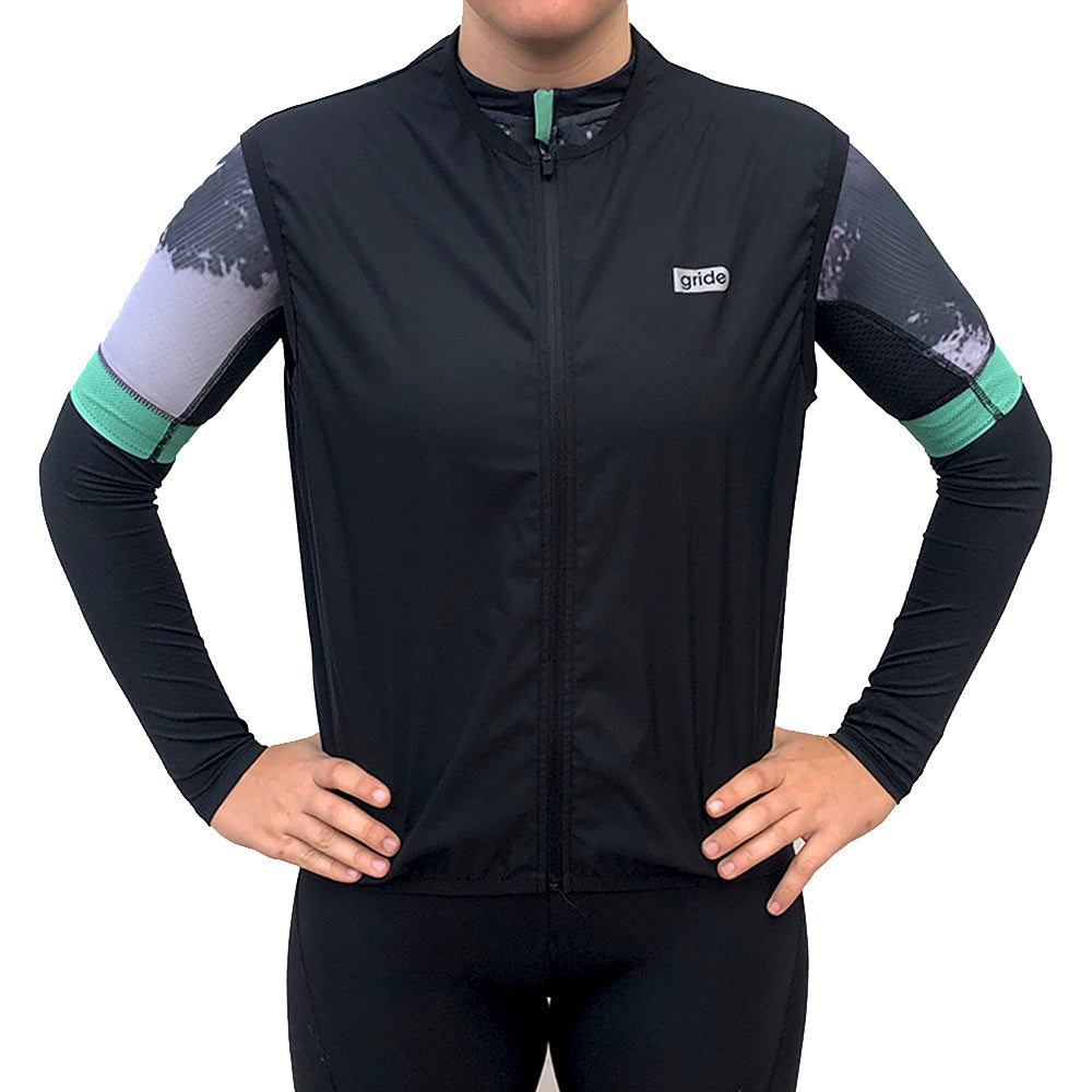 Chaleco Rompevientos Negro