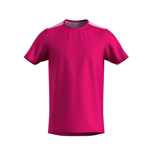 Magenta padel shirt