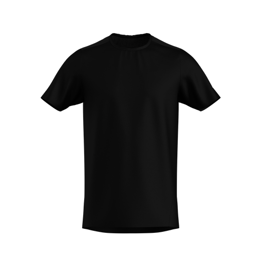 Black padel shirt
