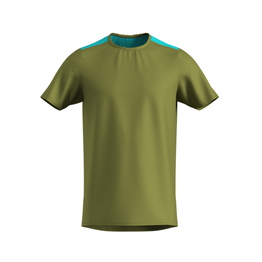 Green/aqua padel shirt