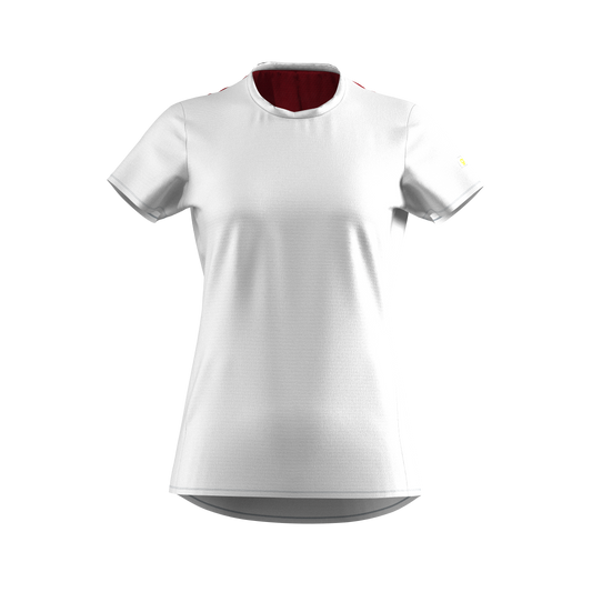 Gray/wine padel shirt