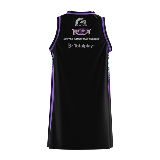 Halcones Jersey de jugador Adulto Negro