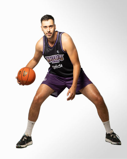 Halcones Jersey de jugador Adulto Negro