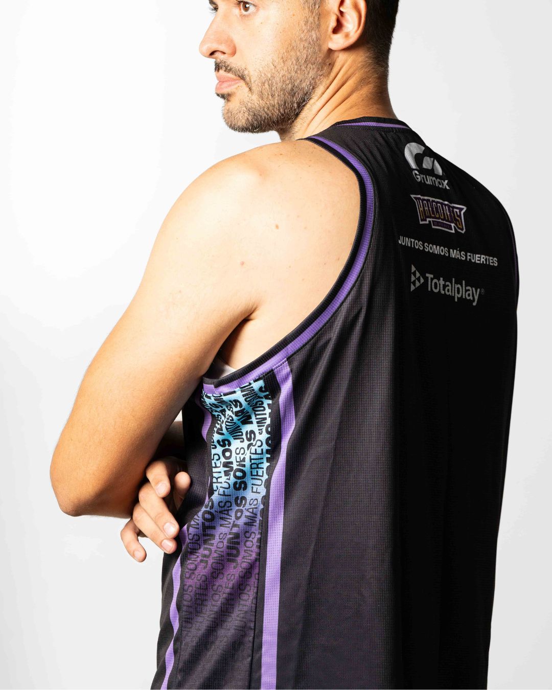 Halcones Jersey de jugador Adulto Negro