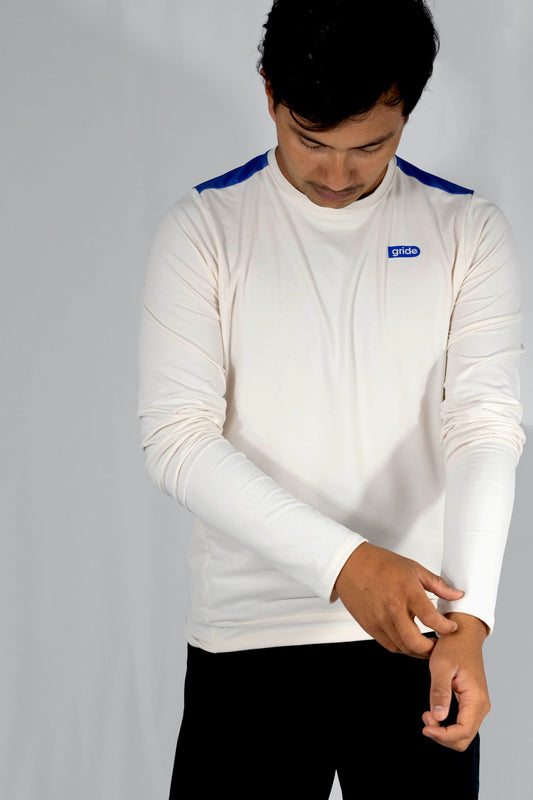 Playera deportiva de manga larga Ivory