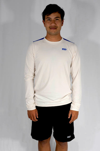 Playera deportiva de manga larga Ivory