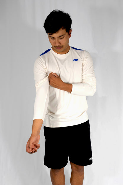 Playera deportiva de manga larga Ivory