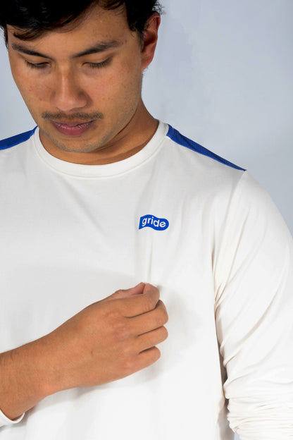 Playera deportiva de manga larga Ivory