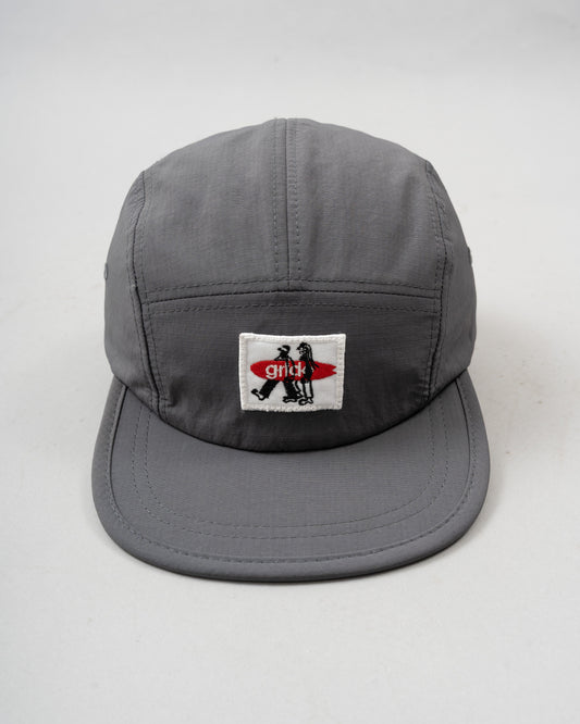 Gorra 5 Paneles Gris