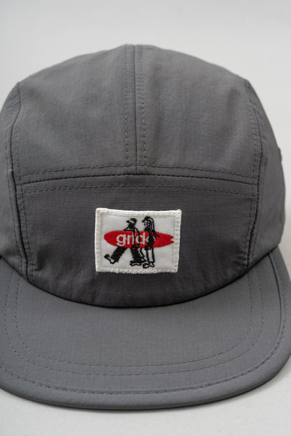 Gorra 5 Paneles Gris
