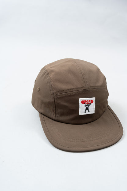 Gorra 5 Paneles Café