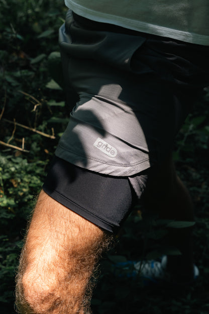 Short/licra Gris Negro