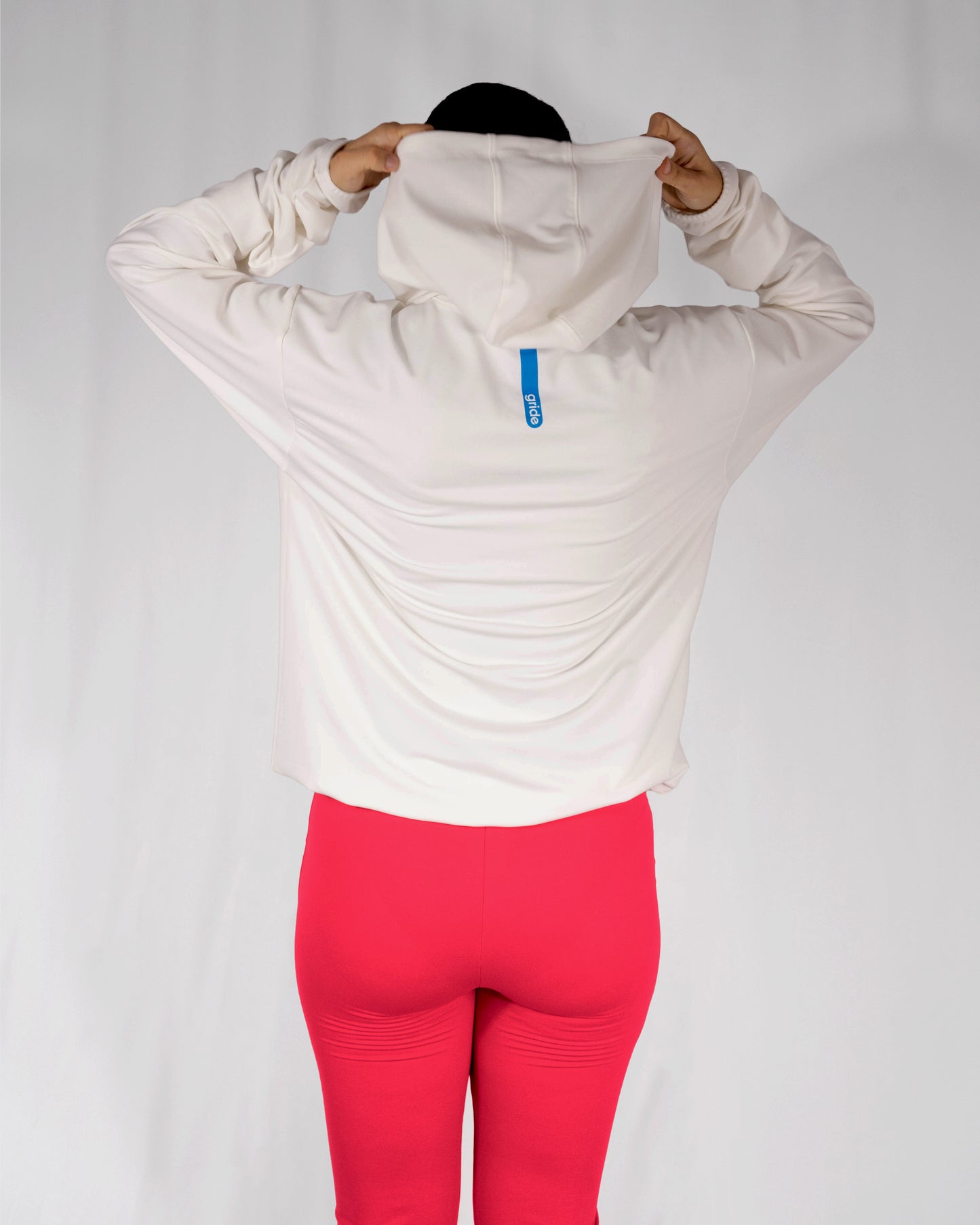 Sudadera deportiva unisex Blanca