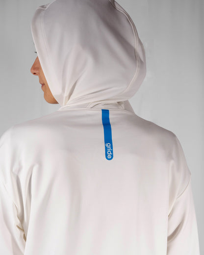 Sudadera deportiva unisex Blanca