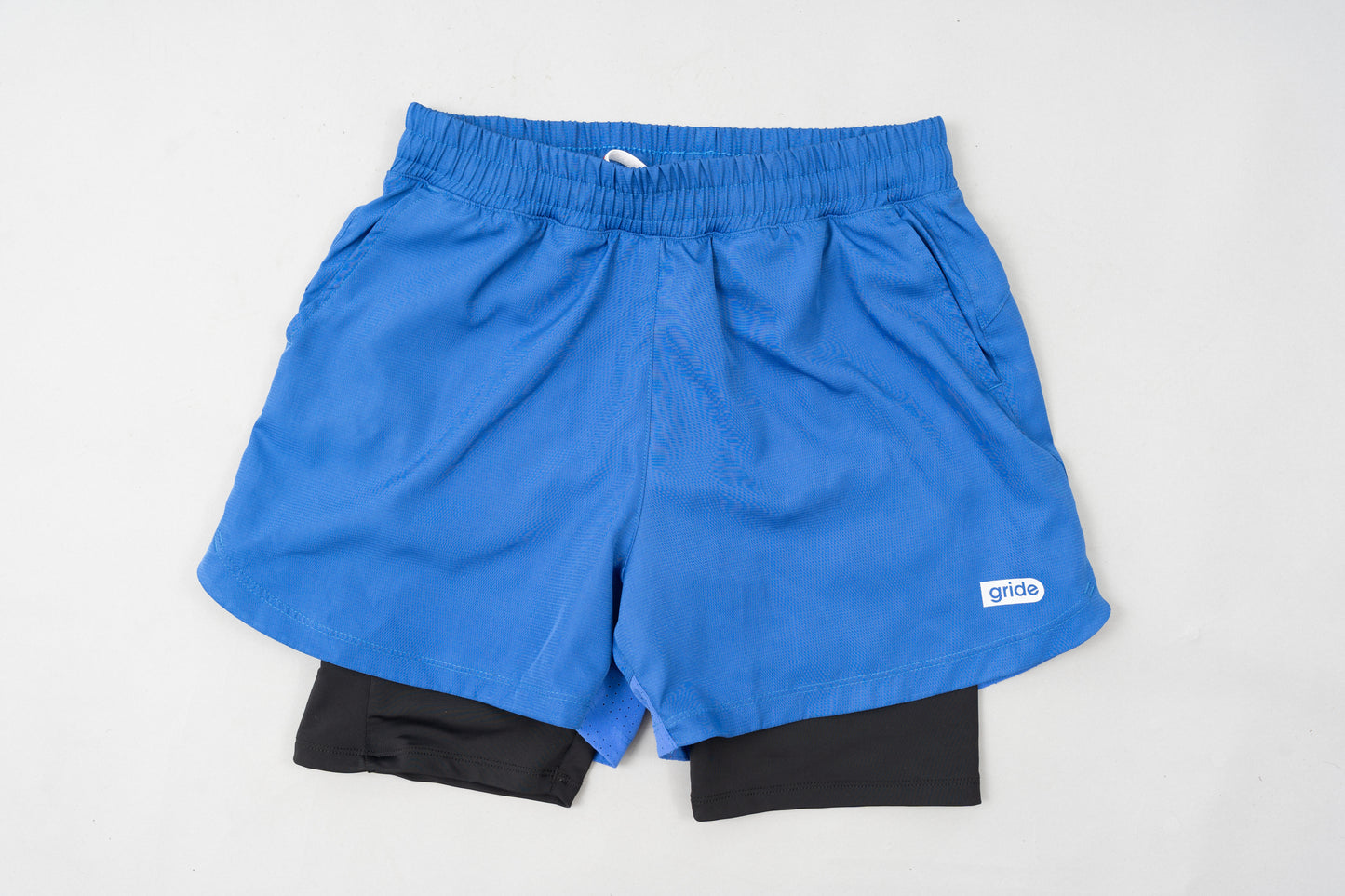Short/licra Azul Negro