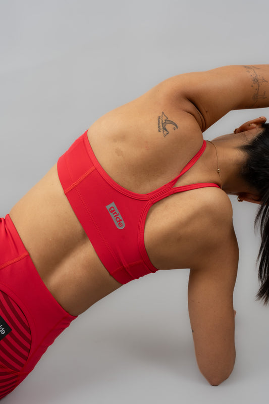 Sports Bra Rojo