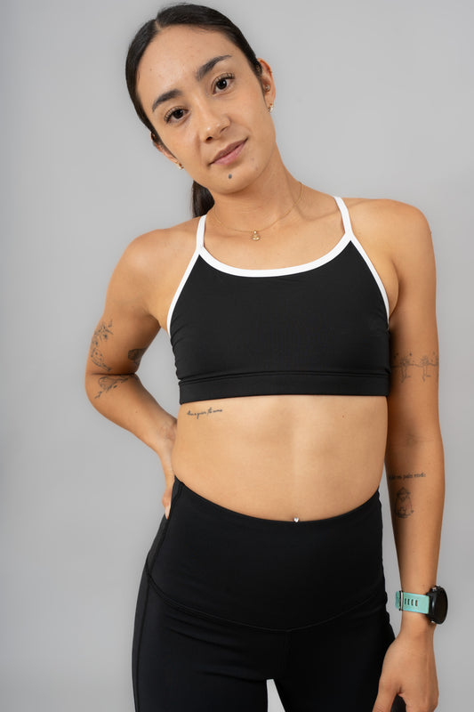 Top Bra Negro