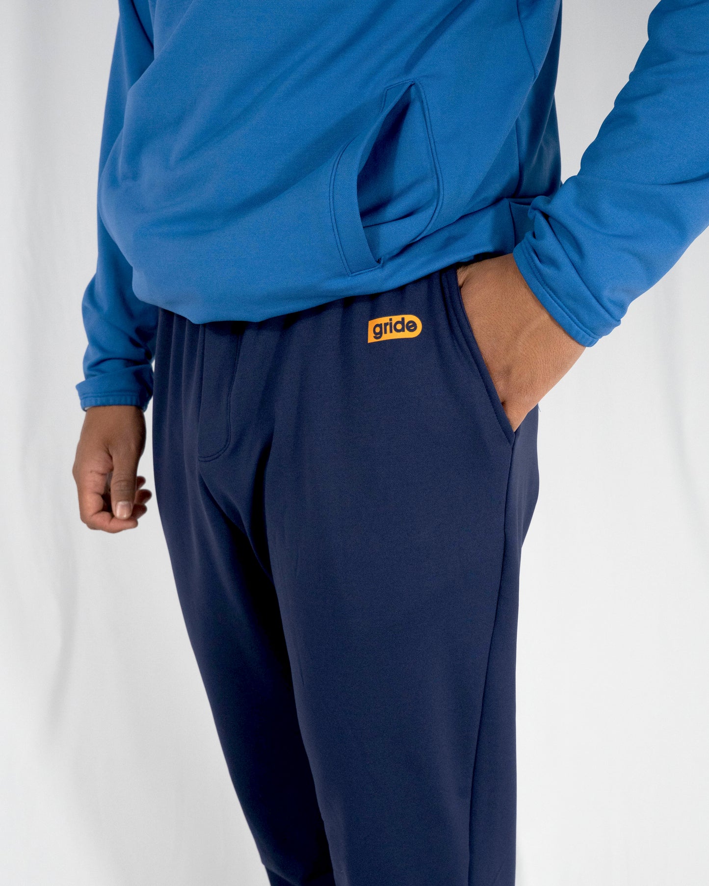 Pants deportivos Navy fit holgado