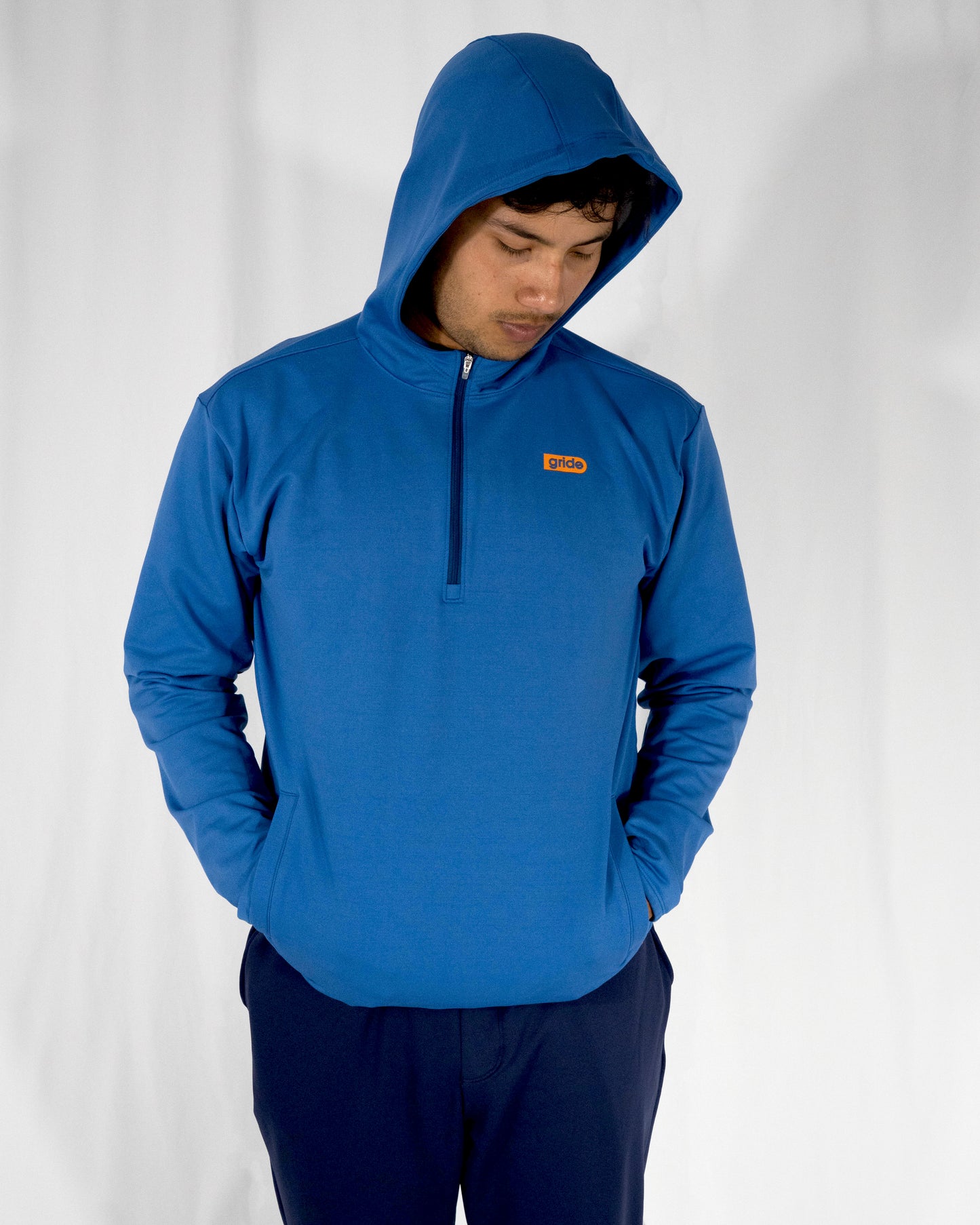 Sudadera deportiva unisex azul