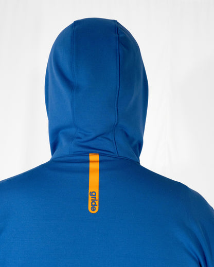 Sudadera deportiva unisex azul