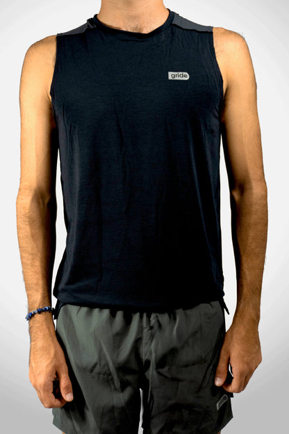 Playera Sisada Negra