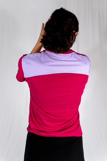 Pink padel shirt