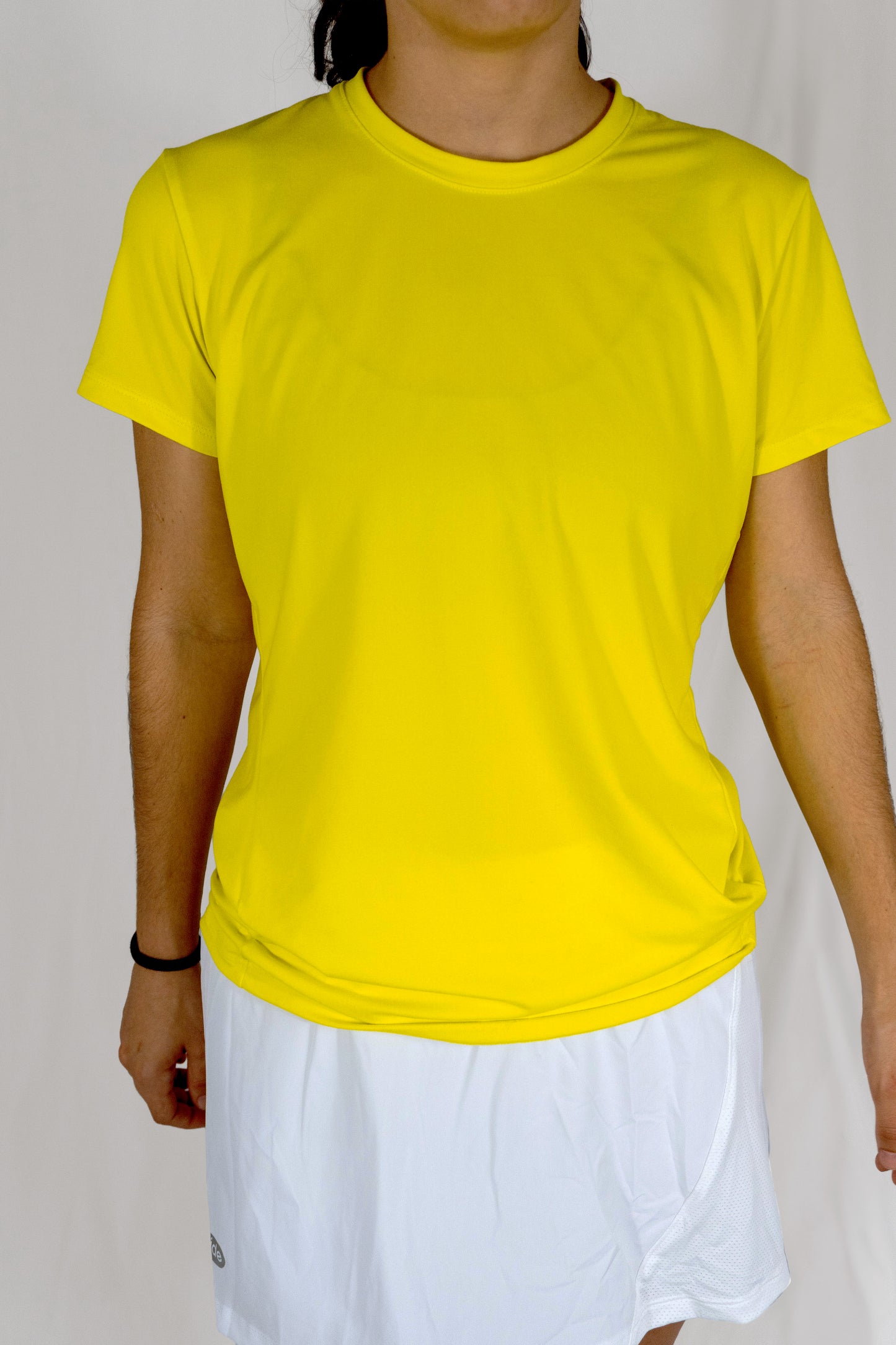 Yellow padel shirt