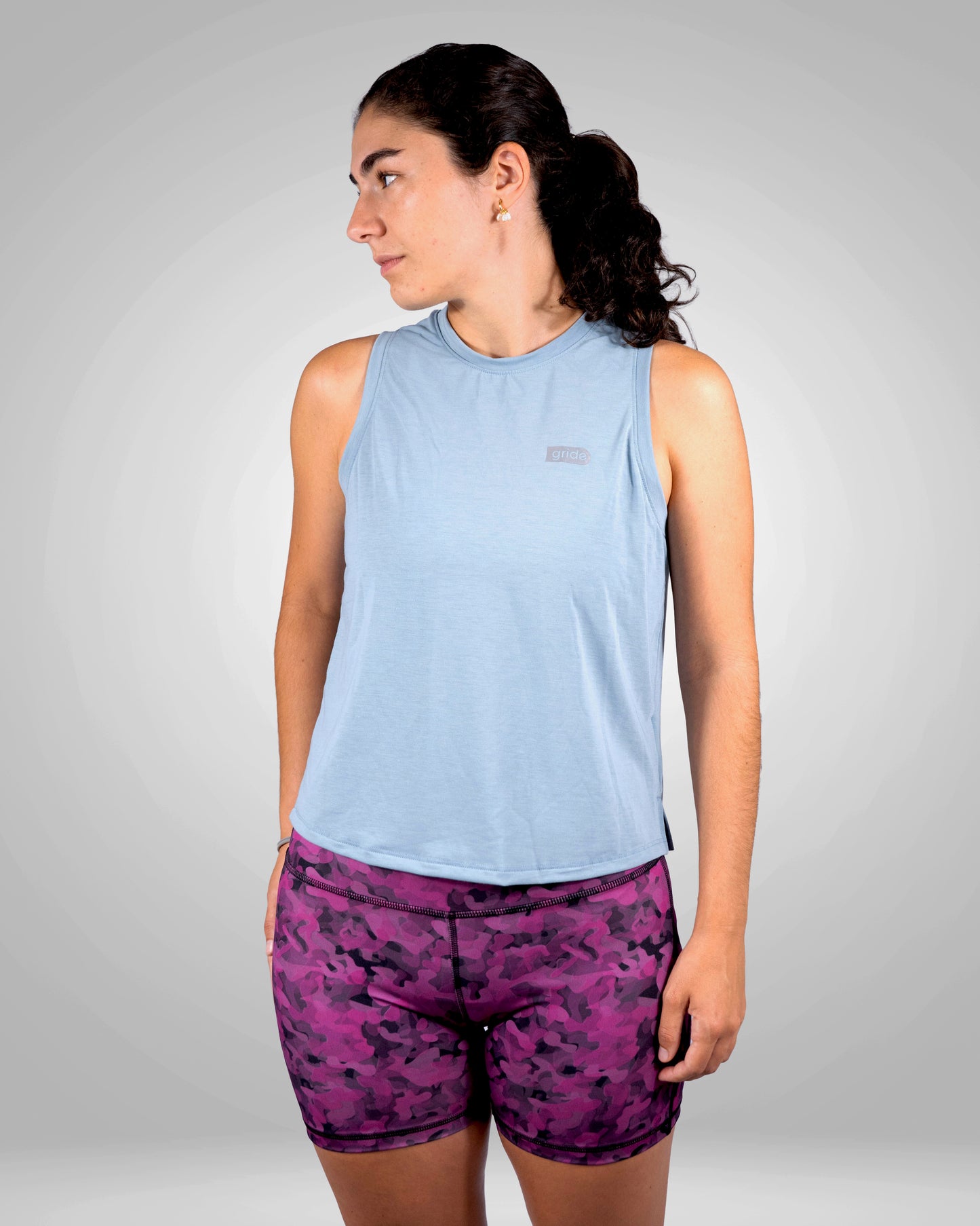 Playera Sisada Azul D