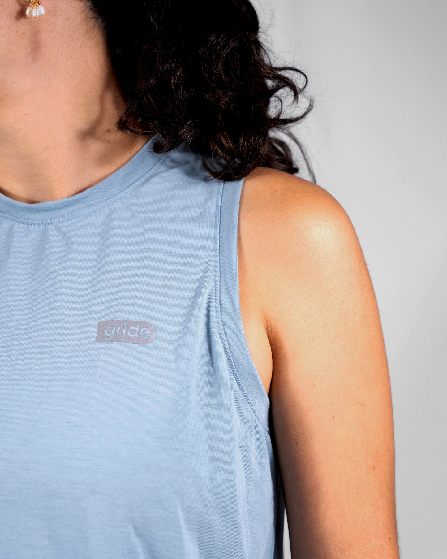 Playera Sisada Azul D