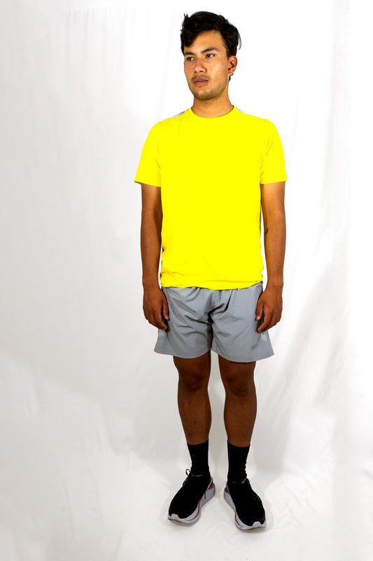 Yellow padel shirt