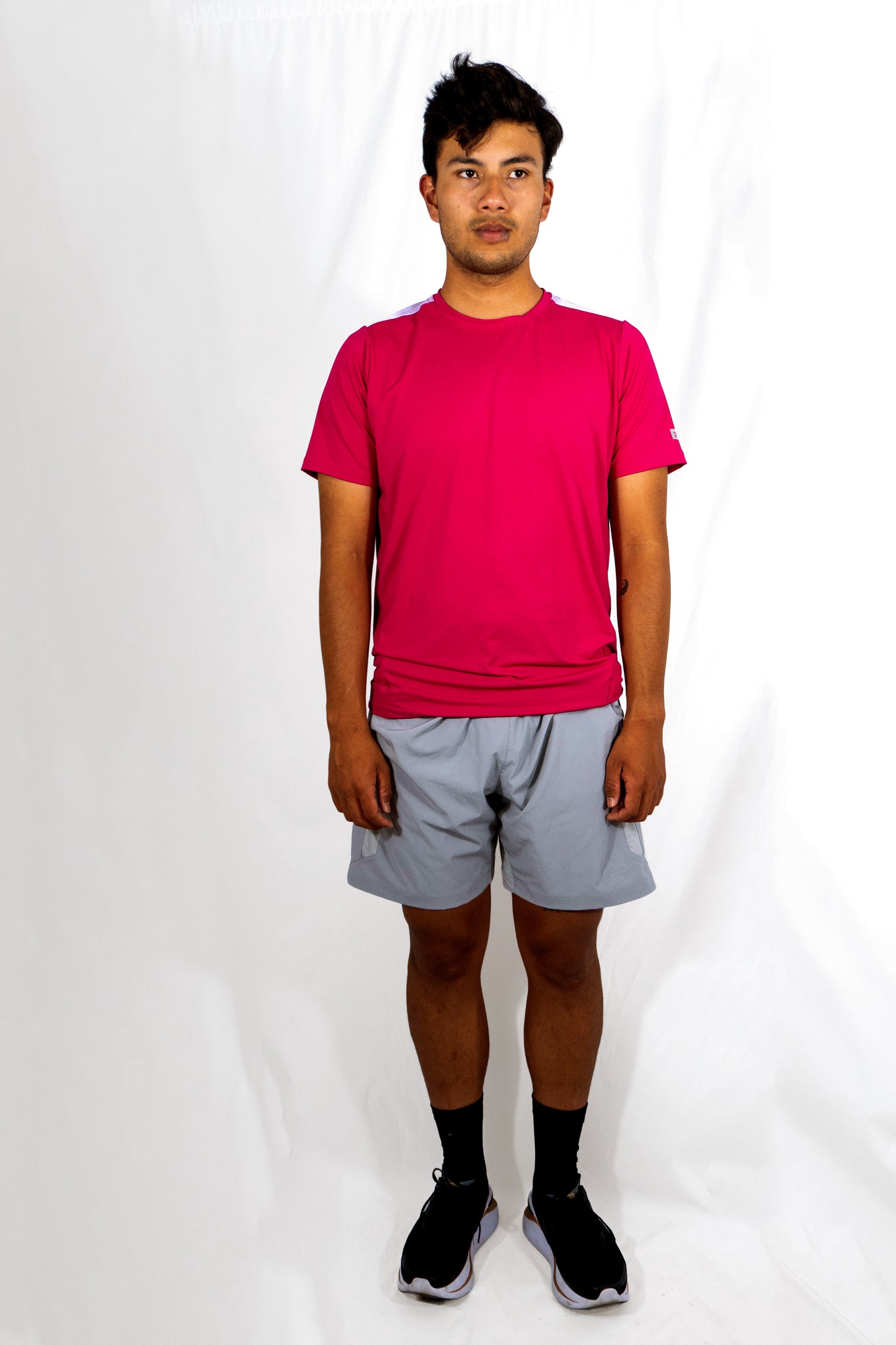 Playera padel magenta C