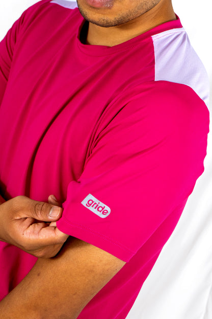 Playera padel magenta C