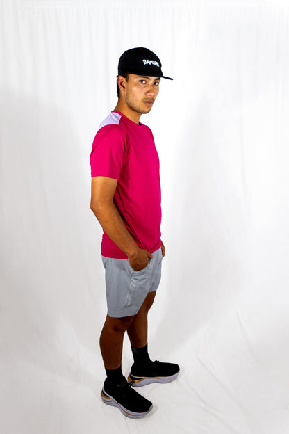 Playera padel magenta C