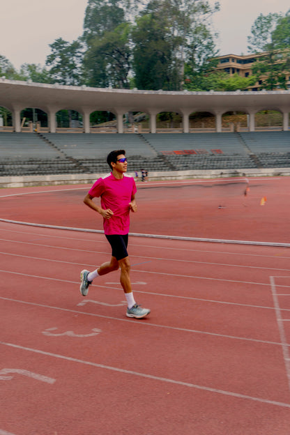 Playera padel magenta C