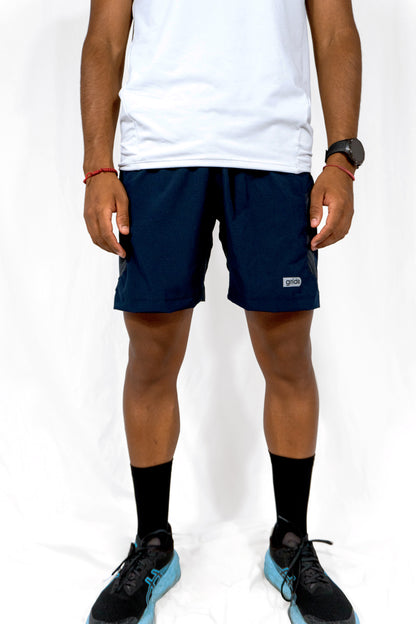 Short navy C