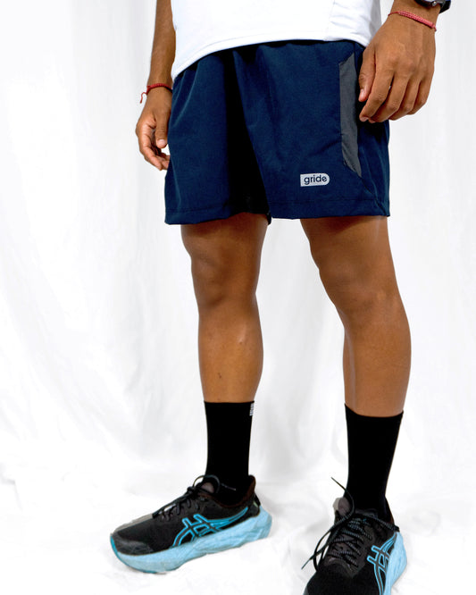 Short navy C