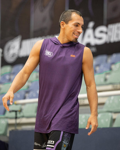 Halcones Playera Sisada con gorro