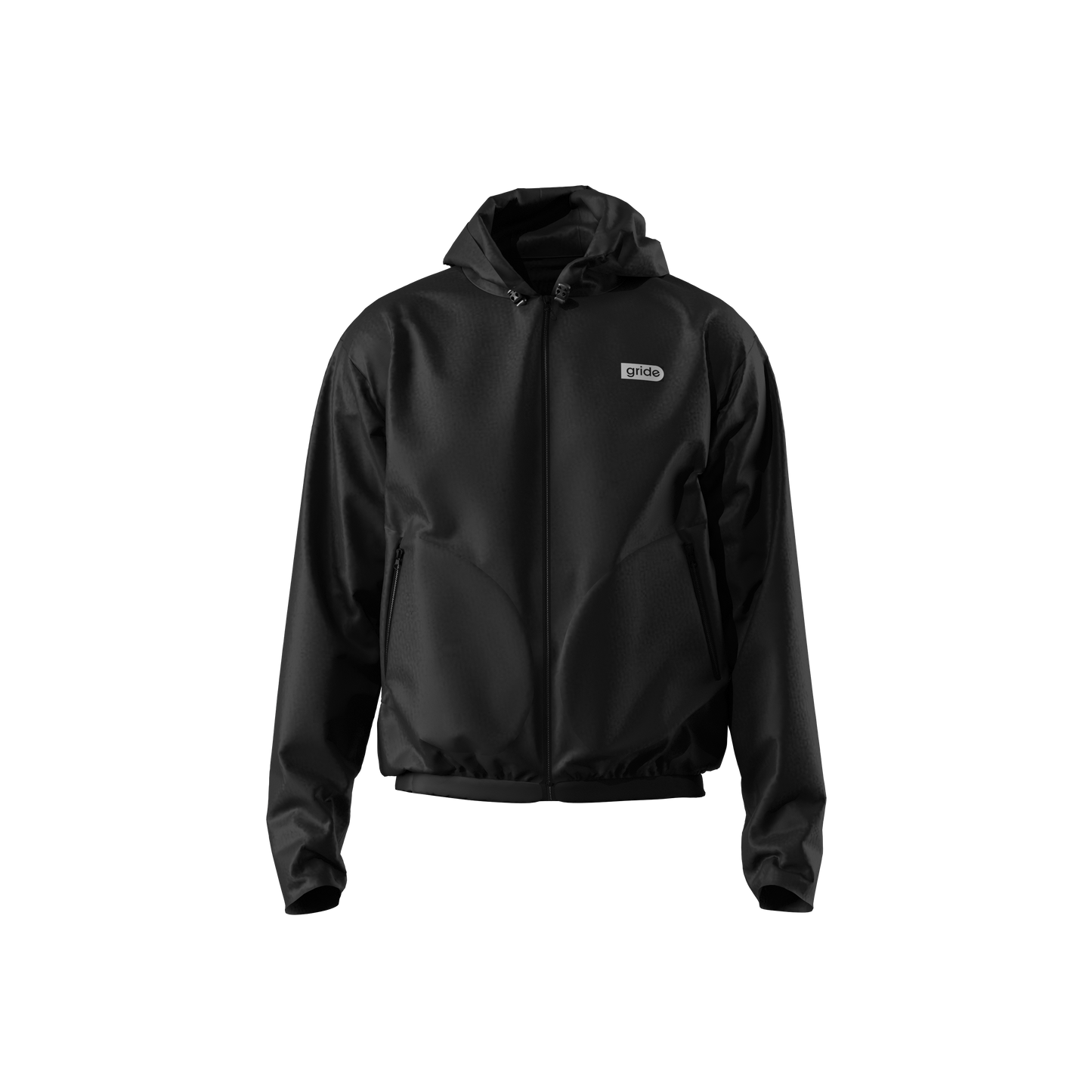 Rompevientos deportivo con gorro fit holgado