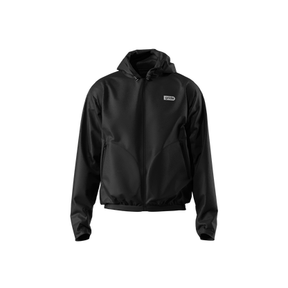 Rompevientos deportivo con gorro fit holgado