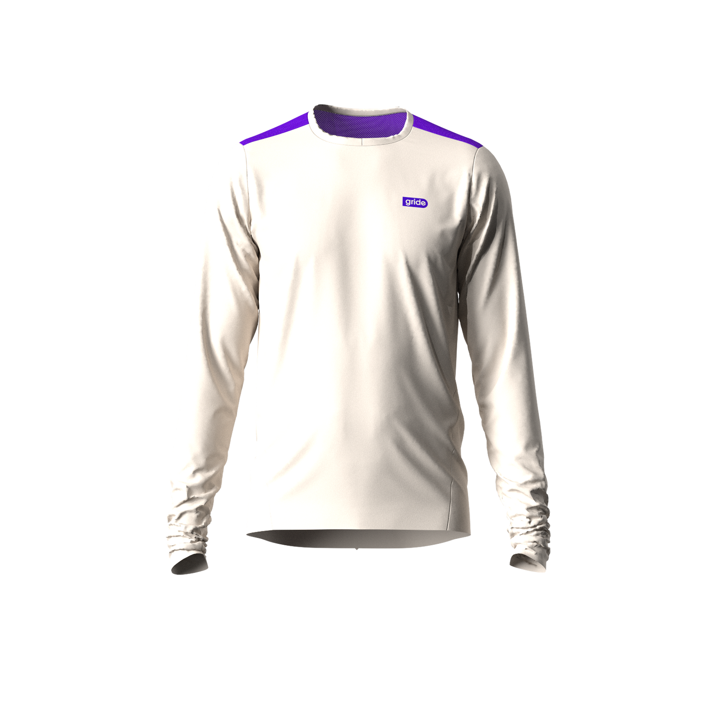 Playera deportiva de manga larga Ivory