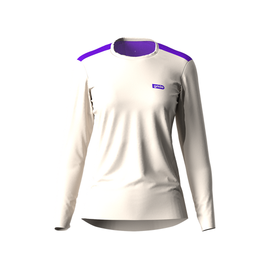 Playera deportiva de manga larga Ivory