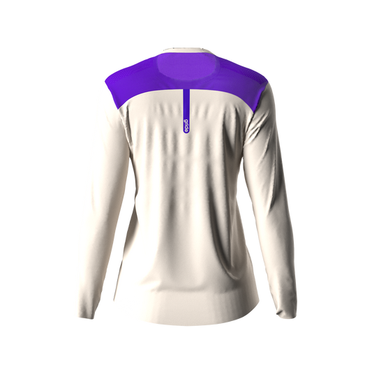 Playera deportiva de manga larga Ivory