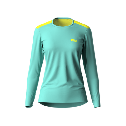 Playera deportiva de manga larga Aqua