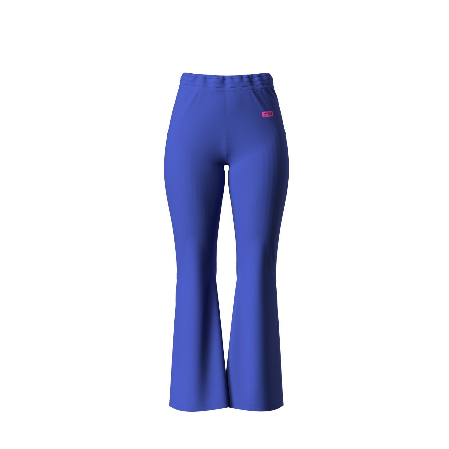 Pants deportivos acampanados Azul