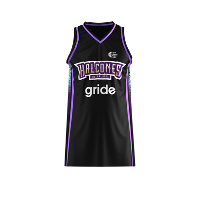 Halcones Jersey de jugador Adulto Negro